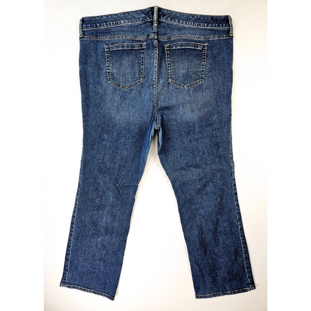 Torrid Size 22R Women's 31 Inch Inseam Relaxed Boot Blue Denim 5 Pocket Jeans